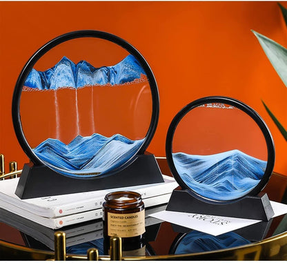 Relaxing Kinetic Sandscape Art